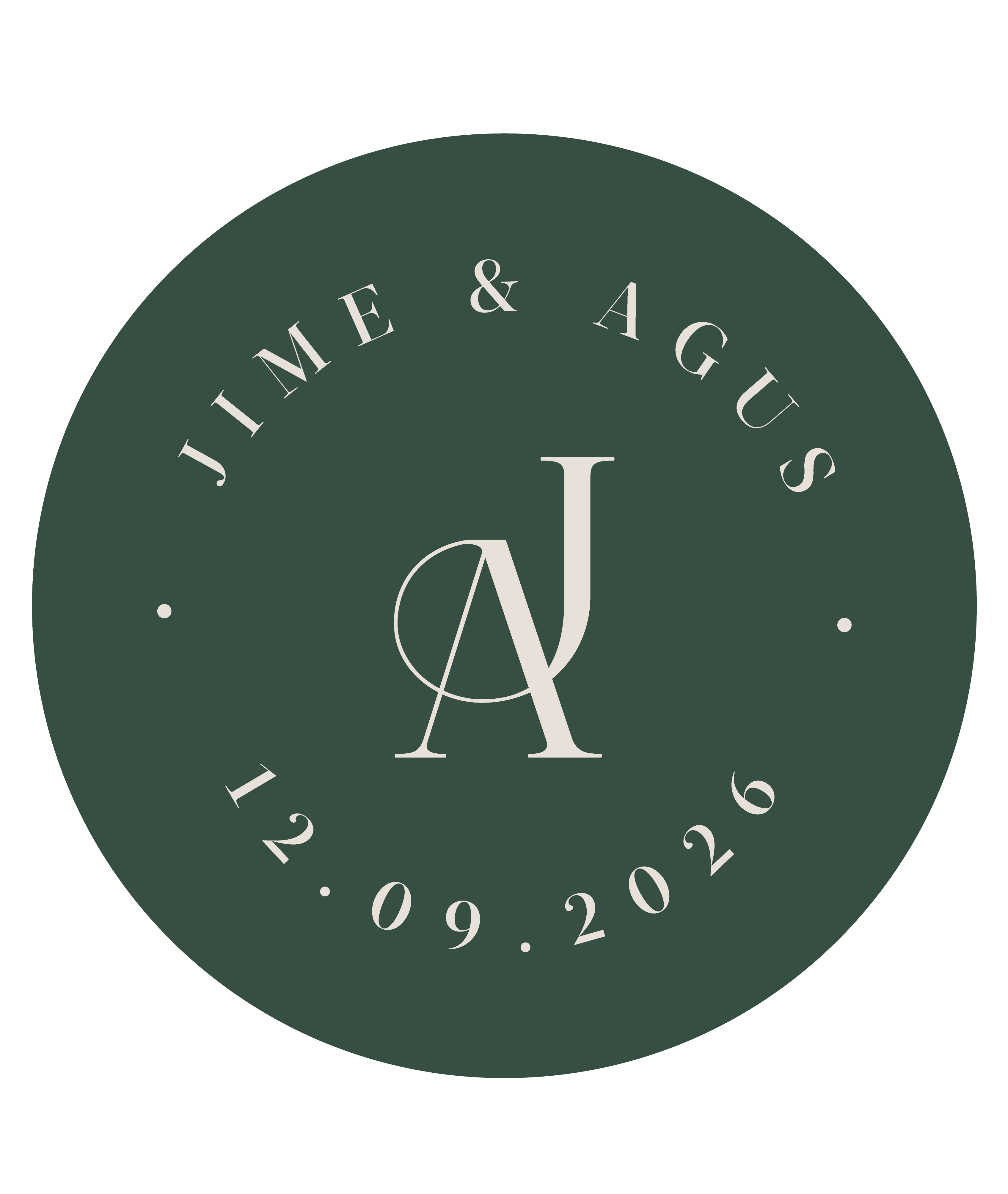 Jime & Agus — Sábado 12 de septiembre de 2026, 17:00 hs